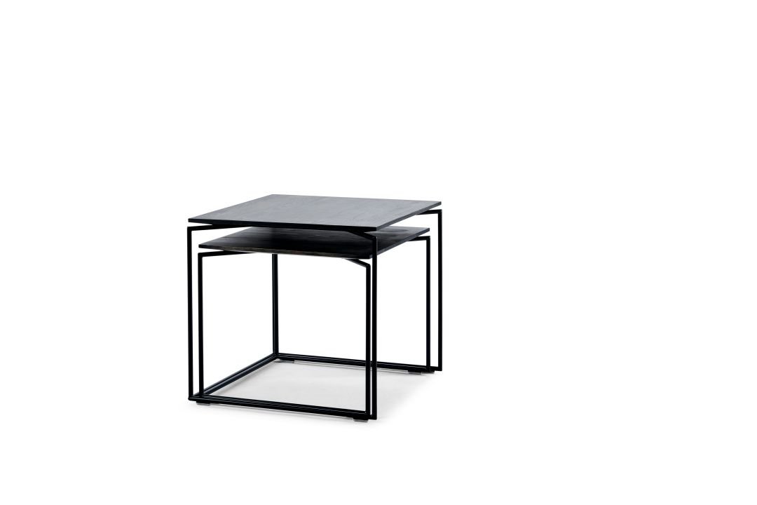 bullfrog Tischset Nico, Fichte gebürstet, grau gebeizt & lackiert,  5710-T46-51