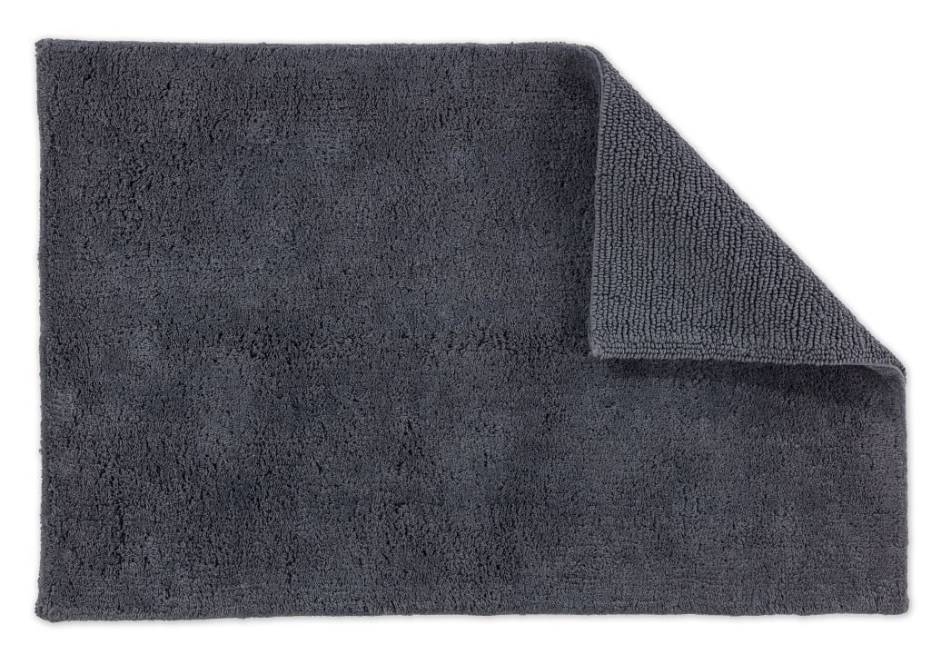Schöner Wohnen Kollektion Badteppich Uni Anthrazit , 67 x 110 cm, 1940070190040/18872