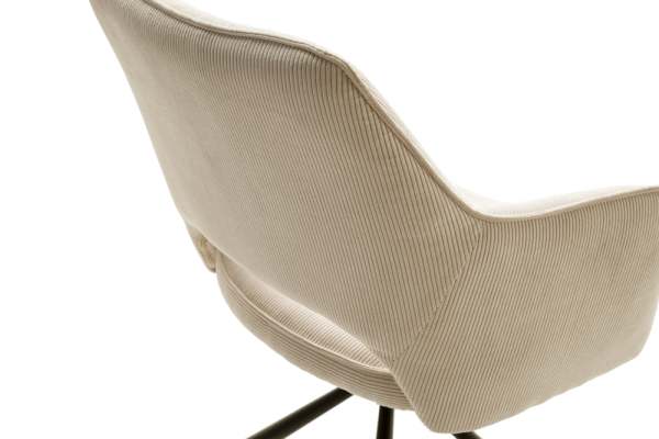 MCA furniture Armlehnstuhl drehbar Luzon creme