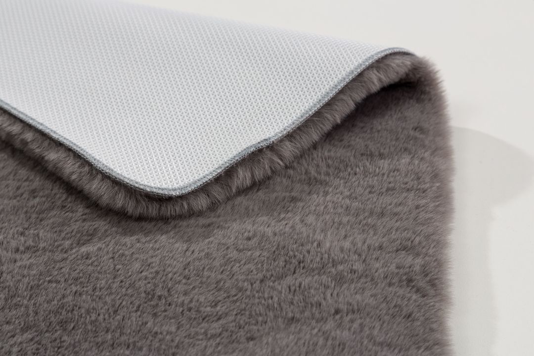 Schöner Wohnen Kollektion Badteppich Bali grau 67 x 110 cm