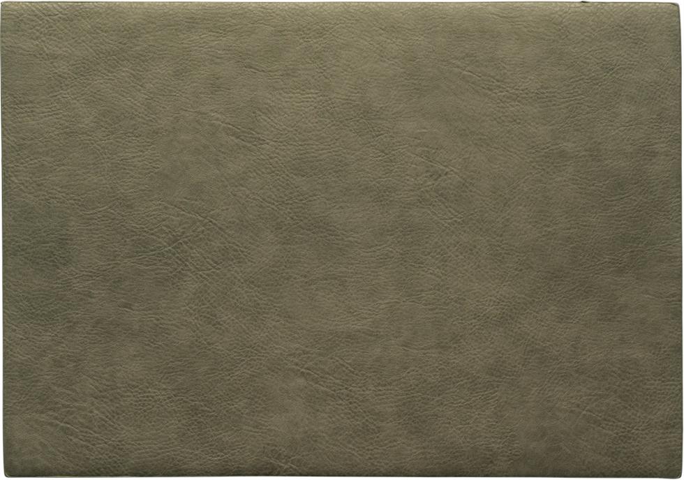 ASA Tischset Lederoptik khaki 46x33cm