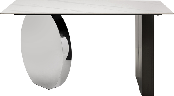 Tisch silber - KARE Demi 140x70cm