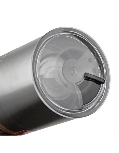 Hartkorn Pfeffermühle 72g - Twist´n Spice Mélange Noir - wiederverwendbar, Keramikmahlwerk