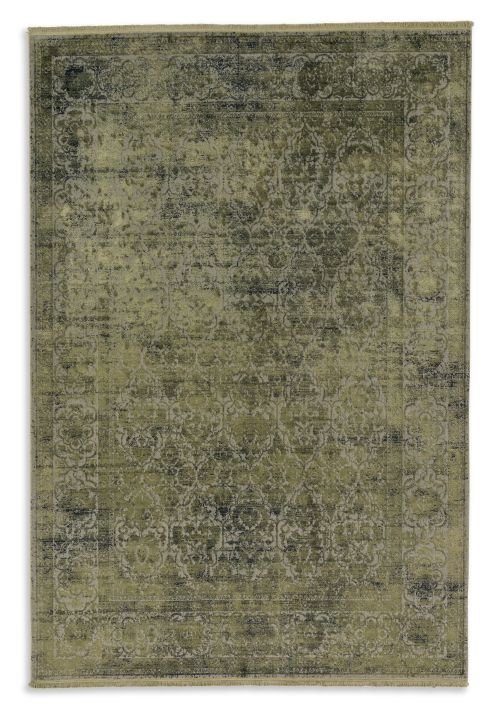 Schöner Wohnen Kollektion Teppich Velvet olivgrün 160 x 230 cm