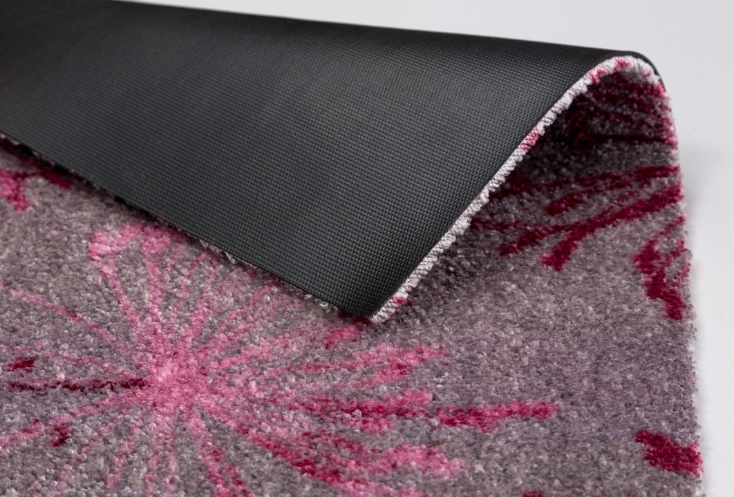 Schöner Wohnen Kollektion Fußmatte Pusteblume grau/rose, 67 x 100 cm, Manhattan 1689068001042