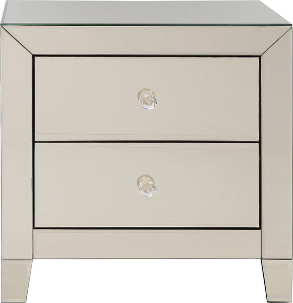 Kommode gold - KARE Klein Luxury Champagne 2 Schübe