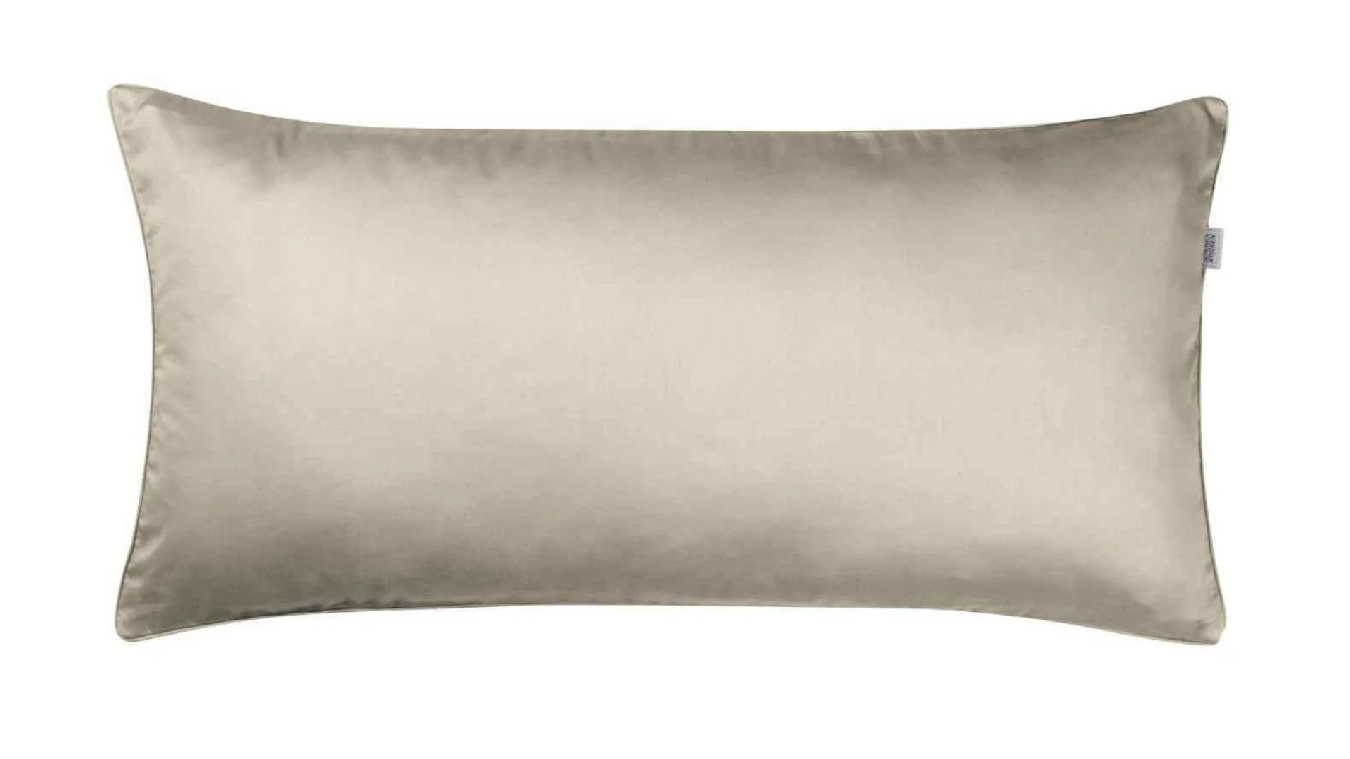 Zierkissenhüllen 2er Sand - 100 % Baumwolle 40 x 80 cm