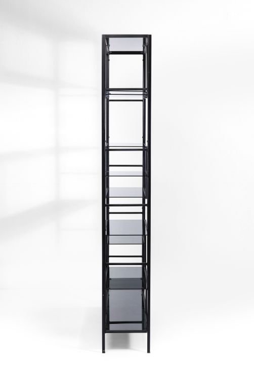 Regal schwarz - 115 x 195 cm - KARE Loft Schwarz