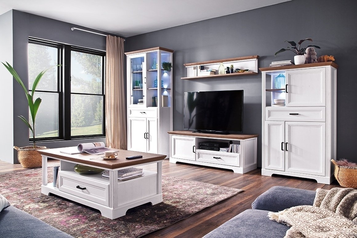 Innostyle TV-Unterteil Jasmin weiß 143 x 54 cm