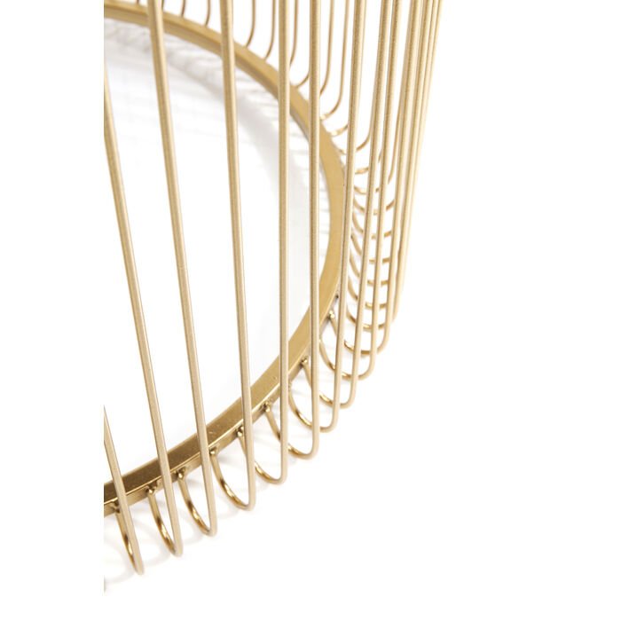 Beistelltisch 2er-Set gold - KARE Wire Brass (2/Set)