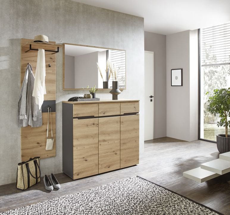 Innostyle Garderobenpaneel Memphis Artisan Eiche 50 x 170 cm