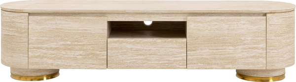 Lowboard greige - 160 x 45 cm - KARE Linnea