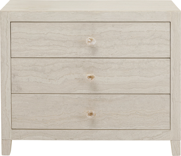 Kommode beige - 91 x 74 cm - KARE Travertino