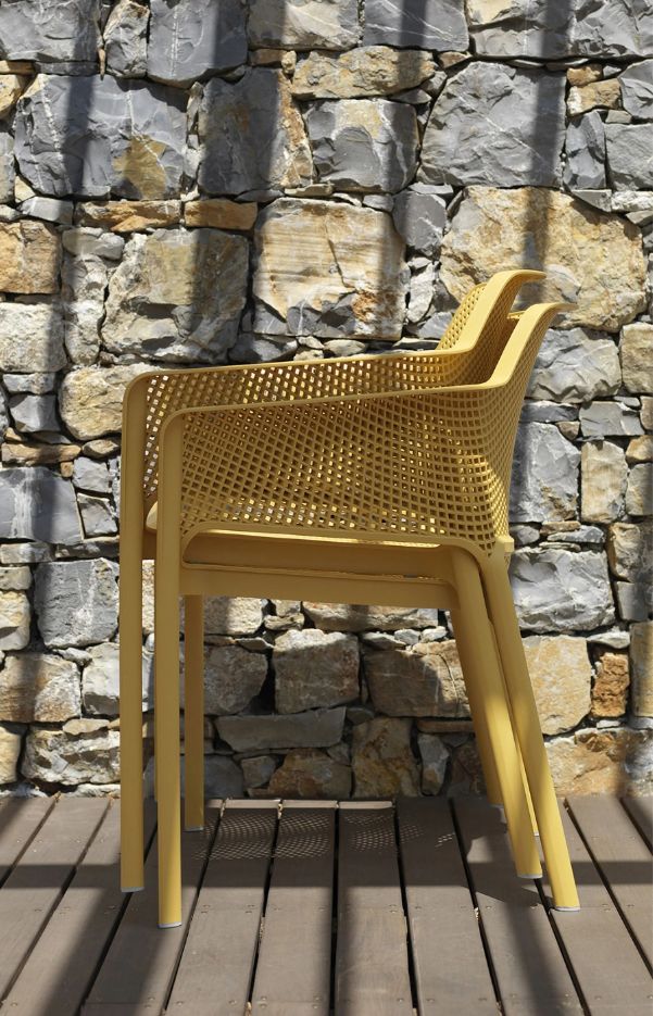Nardi Stuhl NET weiss 60,5x80 cm