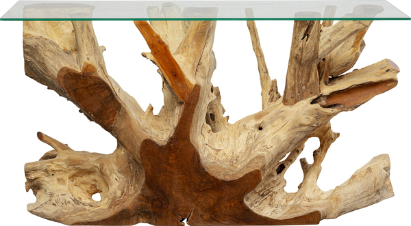 Konsole braun - 150 x 45 cm - KARE Roots
