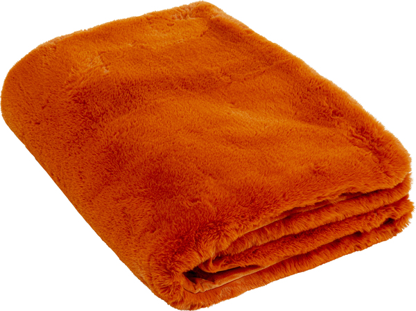 Decke orange - 150 x 200 cm - KARE Mika Orange