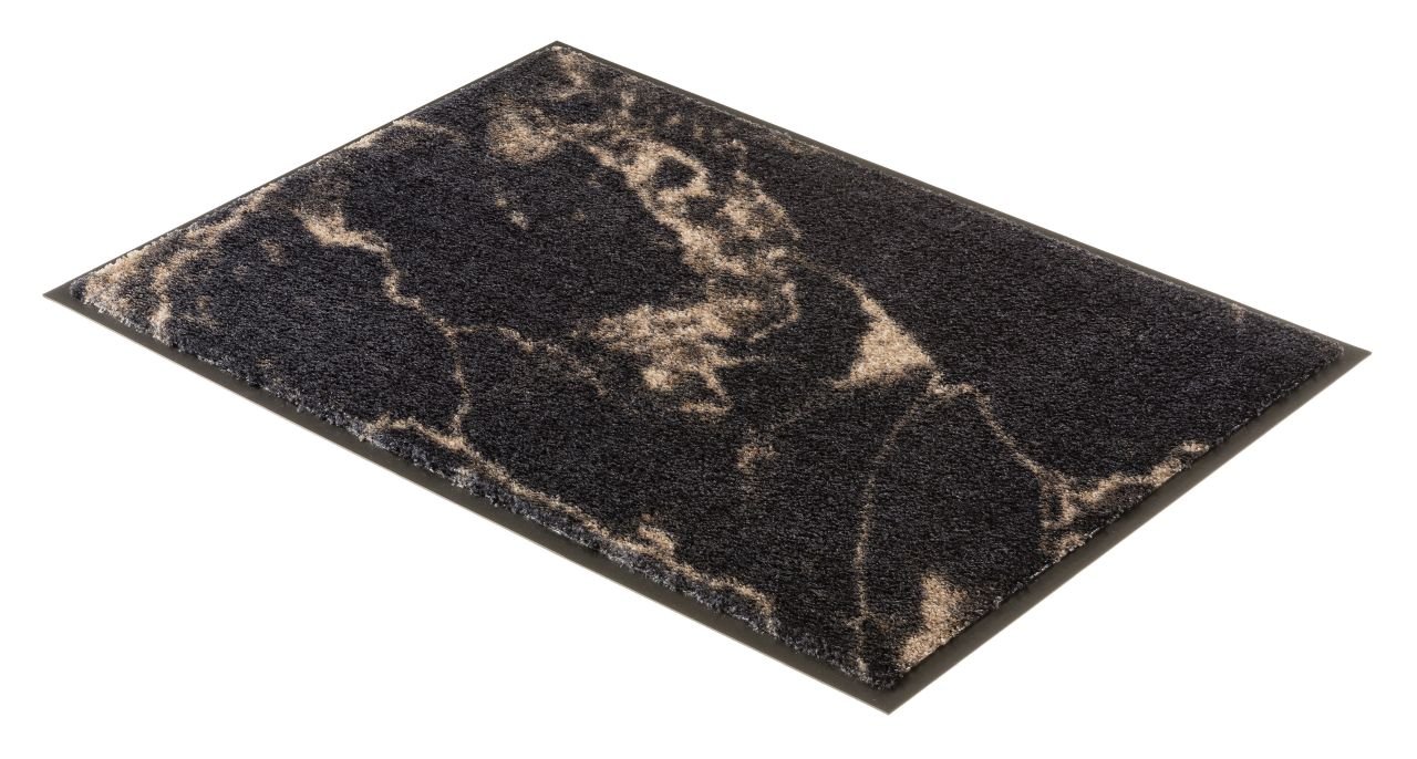 Schöner Wohnen Kollektion Fußmatte Marmor anthrazit-taupe, 50 x 70 cm, Miami 1688040001044
