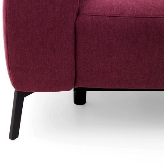 Carina Wohnlandschaft Vino bordeaux 270 x 223 cm