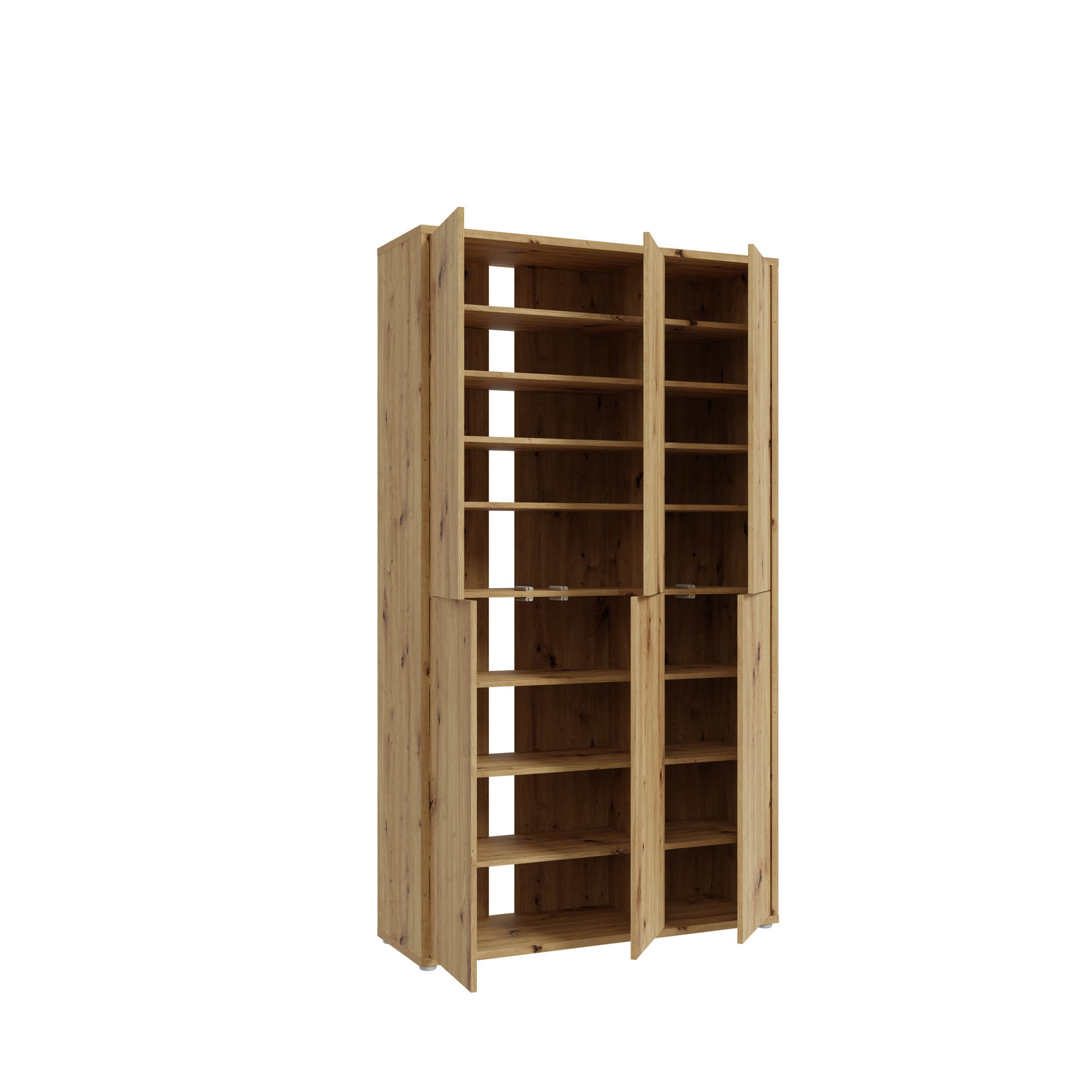 Forte Schuhschrank Alanna Artisan Eiche 109 x 192 cm