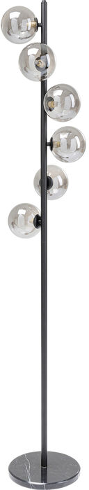 Stehleuchte schwarz - 160 cm - KARE Scala Balls Schwarz