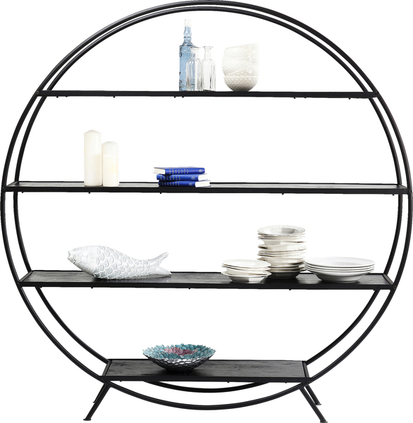 Regal schwarz - KARE Mason Round