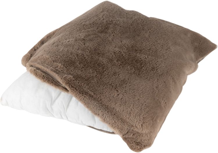 Lalee Kissen Heaven taupe 48 x 48 cm