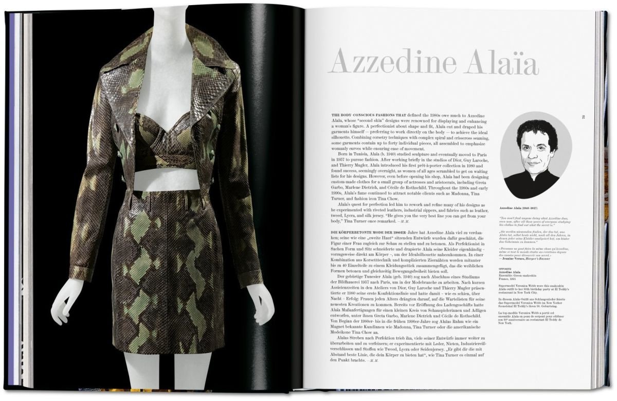 Taschen Verlag Fashion Designers A–Z. Updated 2020 Edition
