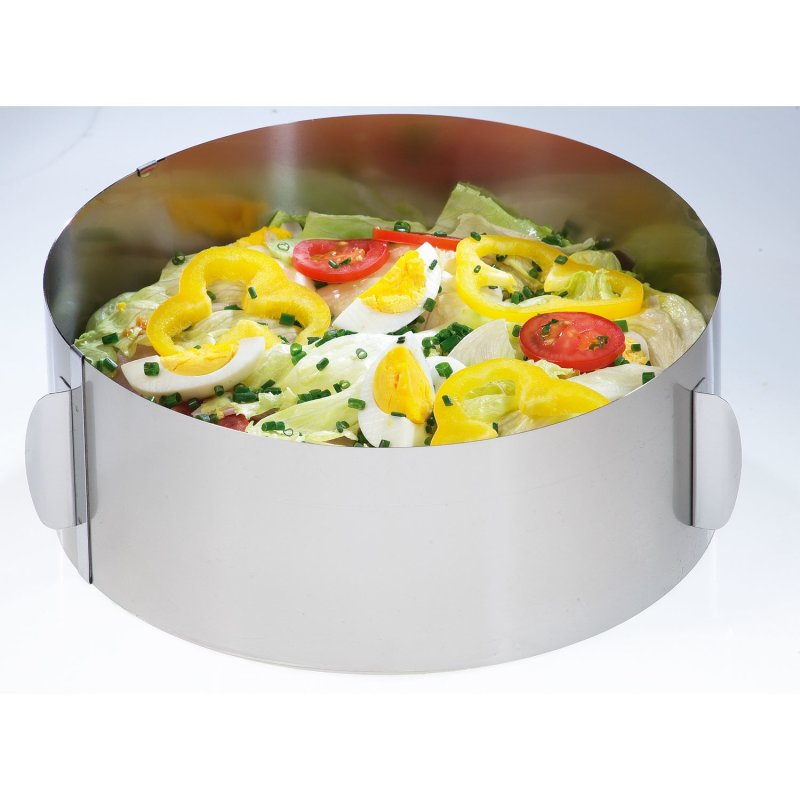 Tortenring XXL H 10 cm - Edelstahl - GEFU TONDO