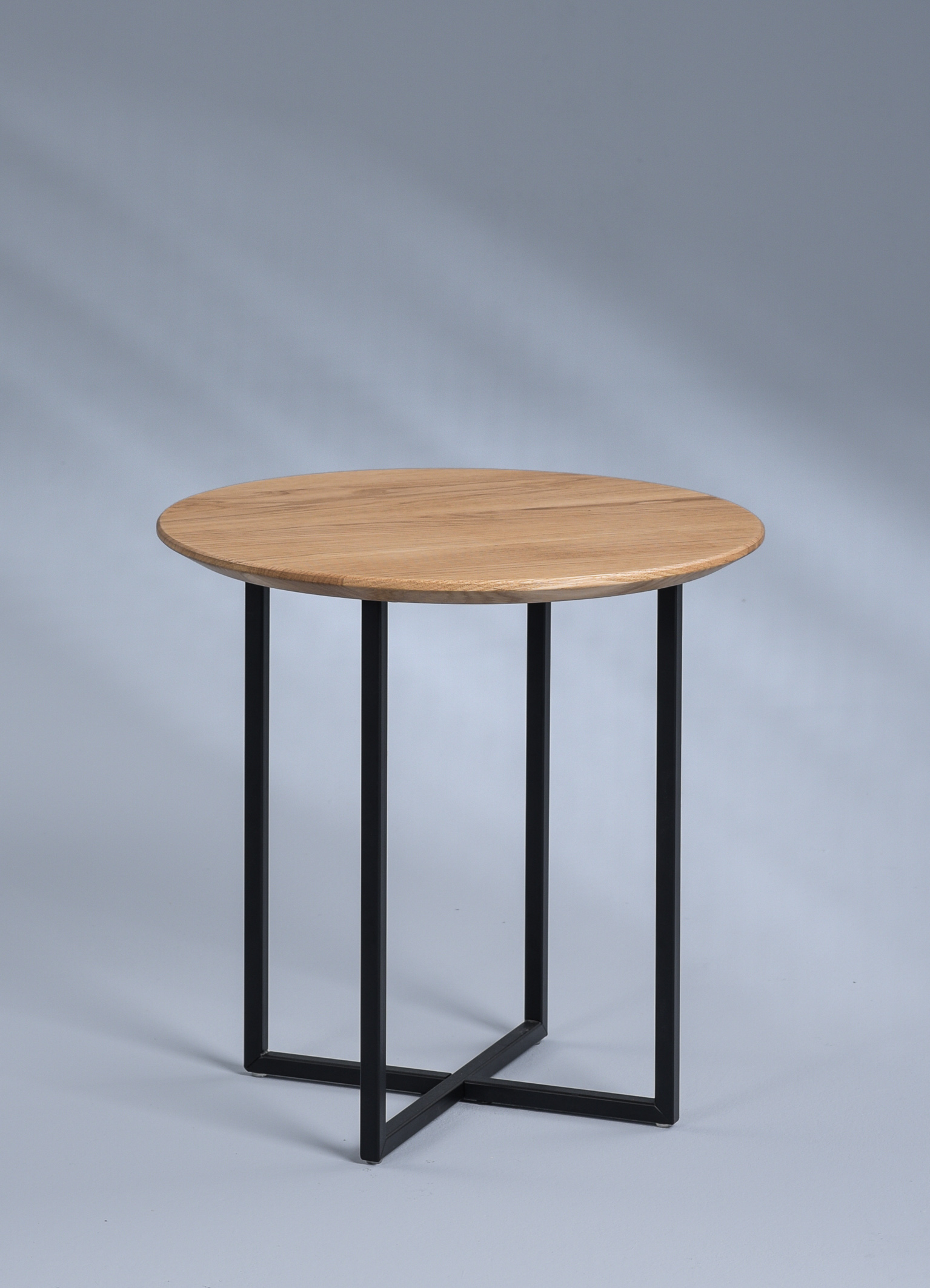 M2 Couchtisch Keno 1 Wildeiche geölt Ø 45 cm
