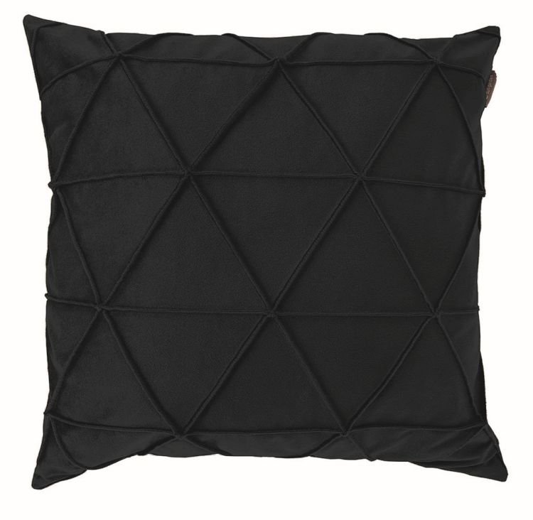 Kissen Schwarz -45 x 45 cm - Sun Garden Gloss schwarz