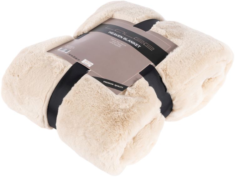 Lalee Kuscheldecke Heaven beige 150 x 200 cm