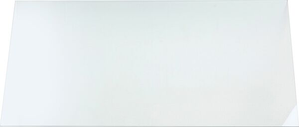 Tischplatte transparent - 200 x 90 cm - KARE Glas klar ESG