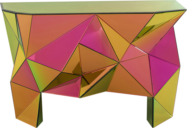 Konsole mehrfarbig - 127 cm - KARE Prisma Colore