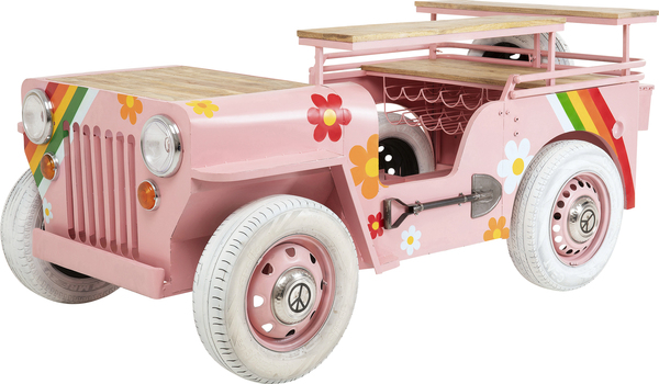 Bar rosa - 241 cm - KARE Flower Power Car