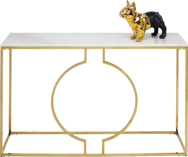 Konsole gold - 120 cm - KARE Miami Loft Gold