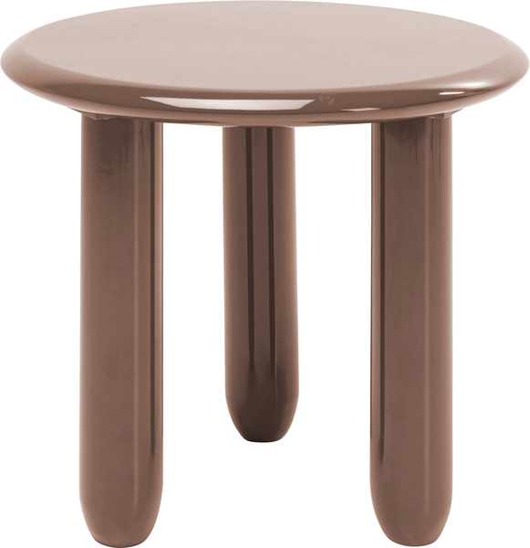 Beistelltisch rot - Ø50 cm - KARE Eliano Rot
