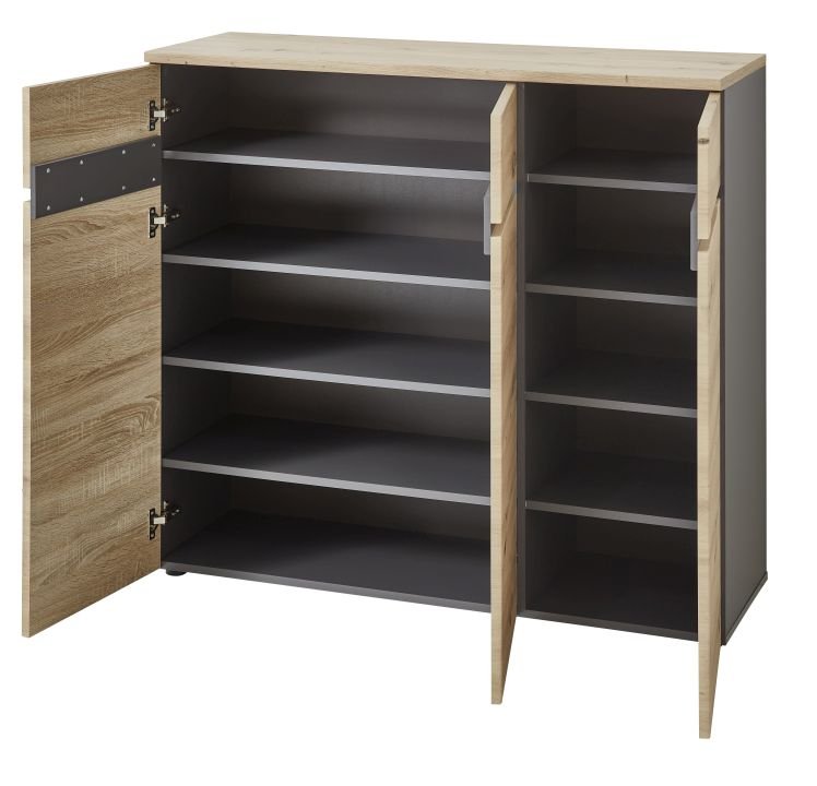 Innostyle Schuhschrank Memphis Artisan Eiche 120 x 107 cm