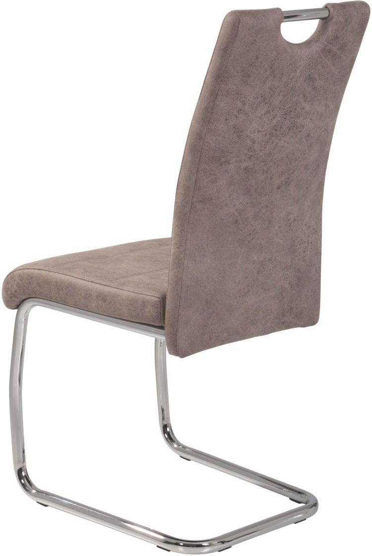 Schwingstuhl mit Griff - Farbe: Vintage beige -  Flora II S