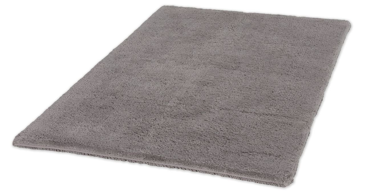 Schöner Wohnen Kollektion Badteppich Uni Hellgrau , 40 x 60 cm, 1940015190042/18853
