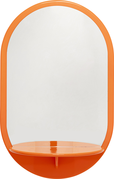 Wandspiegel orange - 70 x 110 cm - KARE Groove Orange