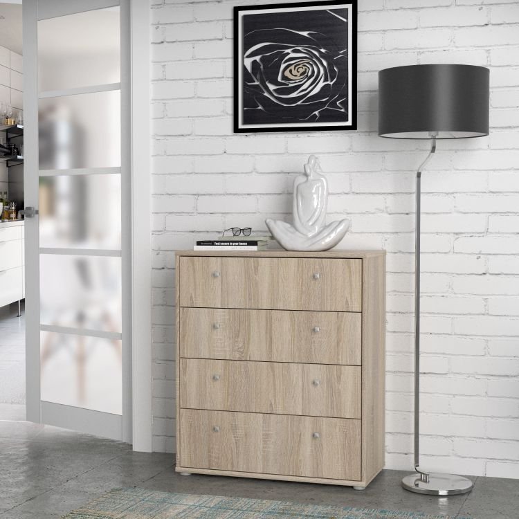 Forte Kommode Tempra 2 Sonoma Eiche NB 73,7 x 85,5 cm