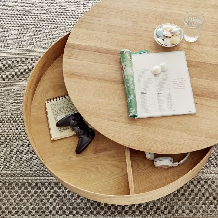 MCA Couchtisch Suva Asteiche geölt Ø 79 cm