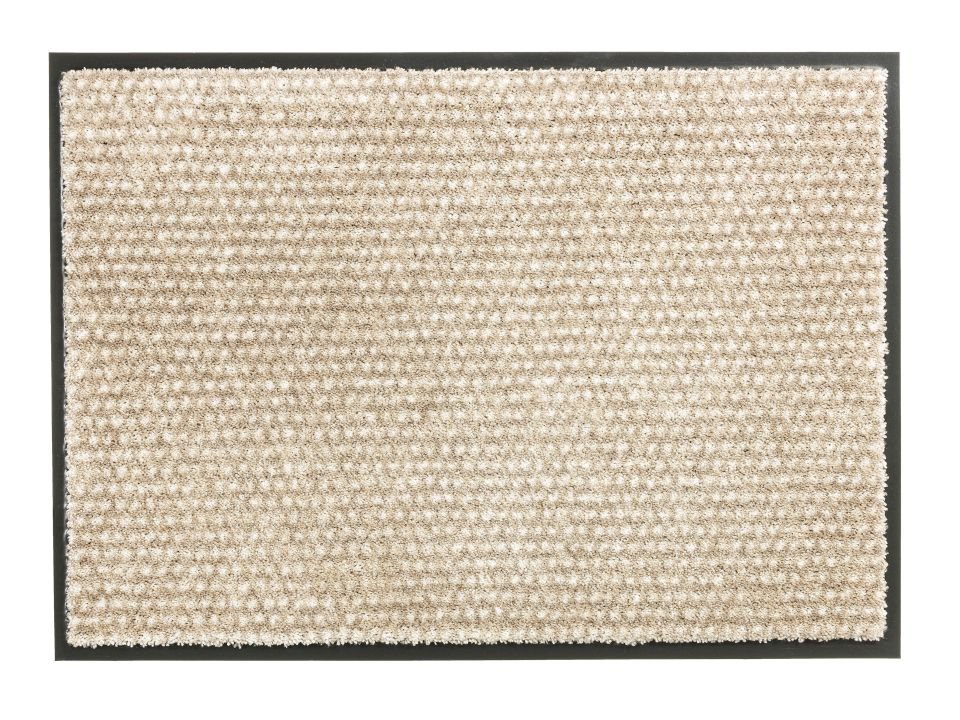Schöner Wohnen Kollektion Fußmatte Punkte beige, 50 x 70 cm, Miami 1688040002006