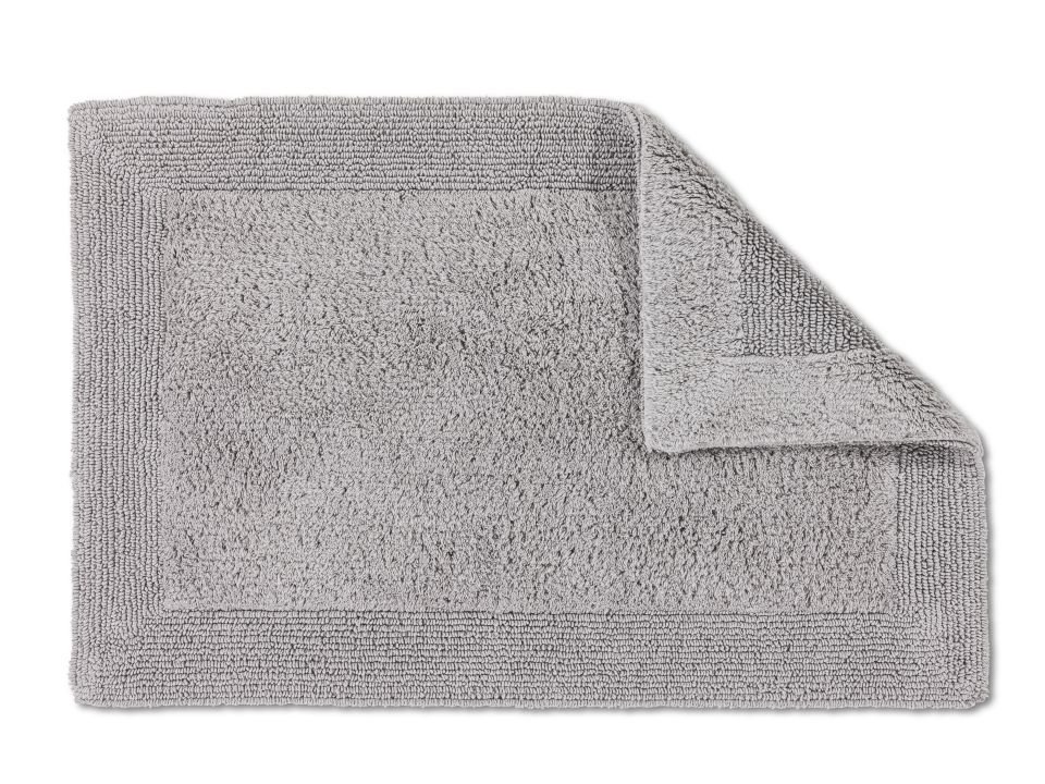 Schöner Wohnen Kollektion Badteppich Bordüre Hellgrau , 60 x 90 cm, 1940055192042/18880