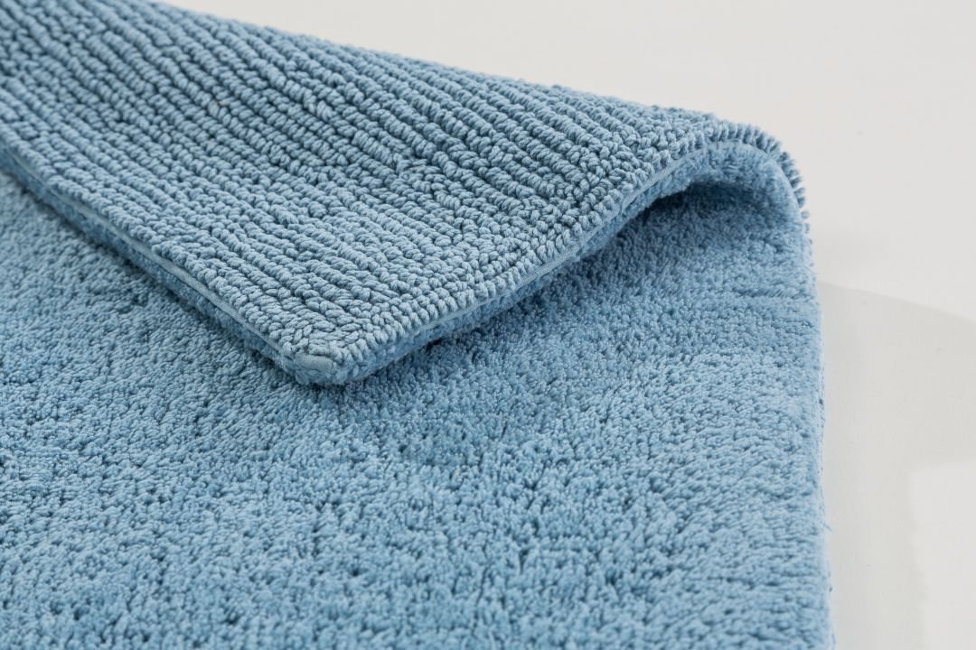 Schöner Wohnen Kollektion Badteppich Uni Hellblau , 67 x 110 cm, 1940070190023/18870