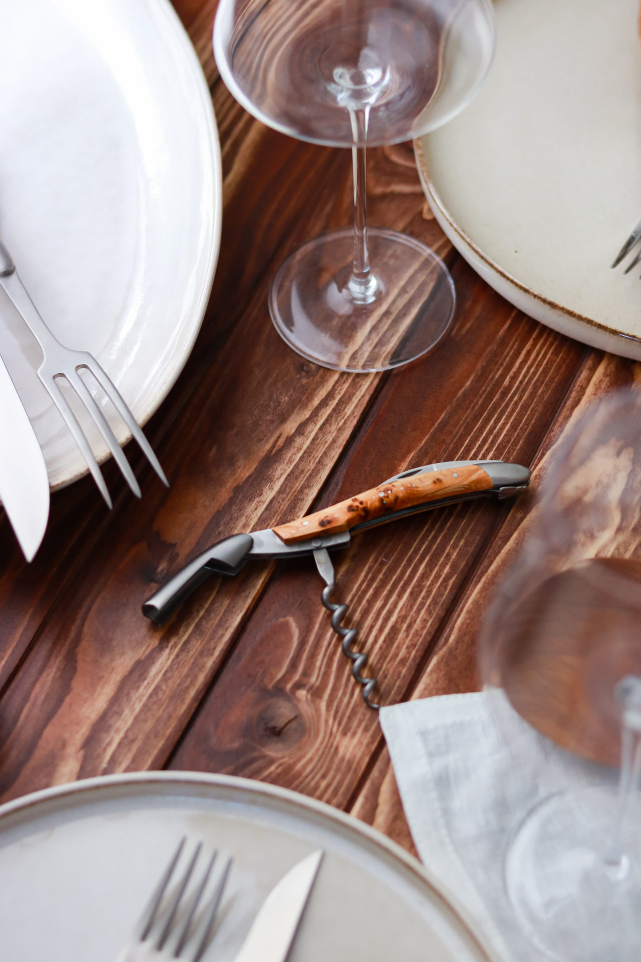 forge de laguiole Sommelier Messer Wacholder