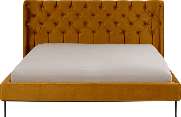 Bett gold - 160 x 200 cm - KARE Audrey Gold