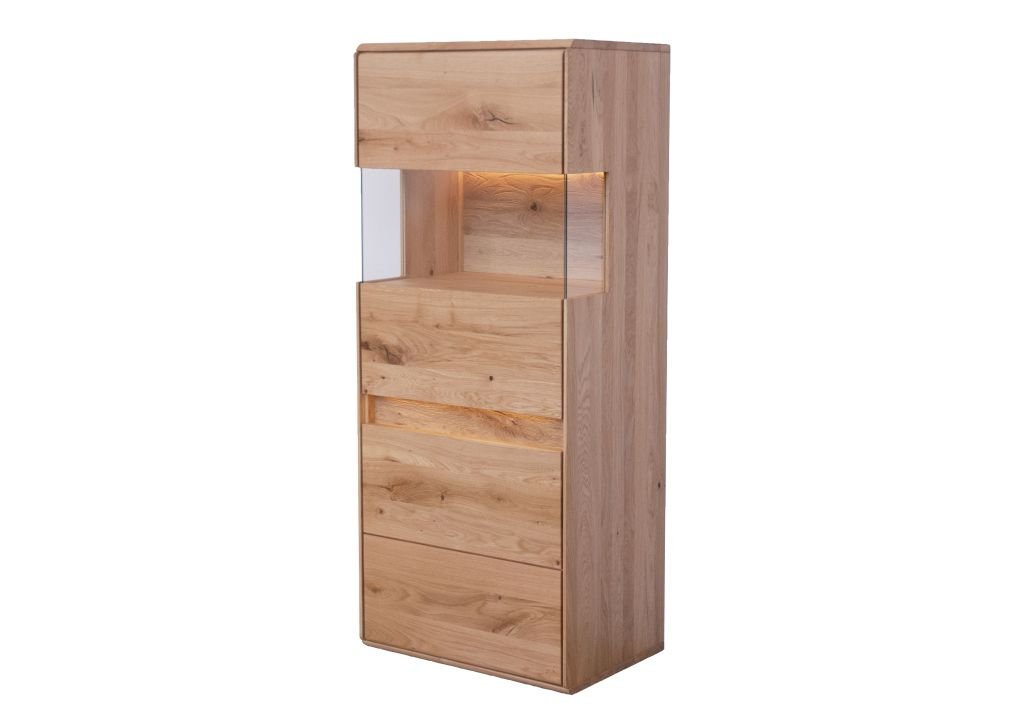 Highboard Emma Wildeiche geölt 63 x 151 cm