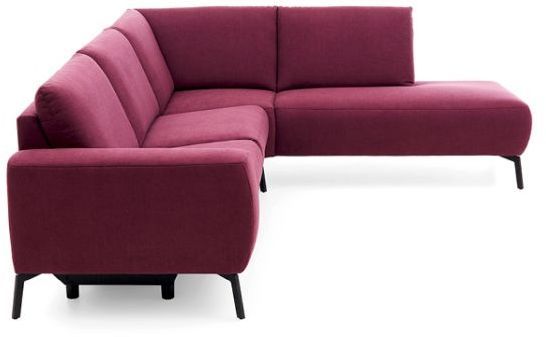 Carina Wohnlandschaft Vino bordeaux 270 x 223 cm