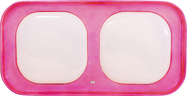 Wandleuchte pink - 202 cm - KARE Cloud Beam Pink